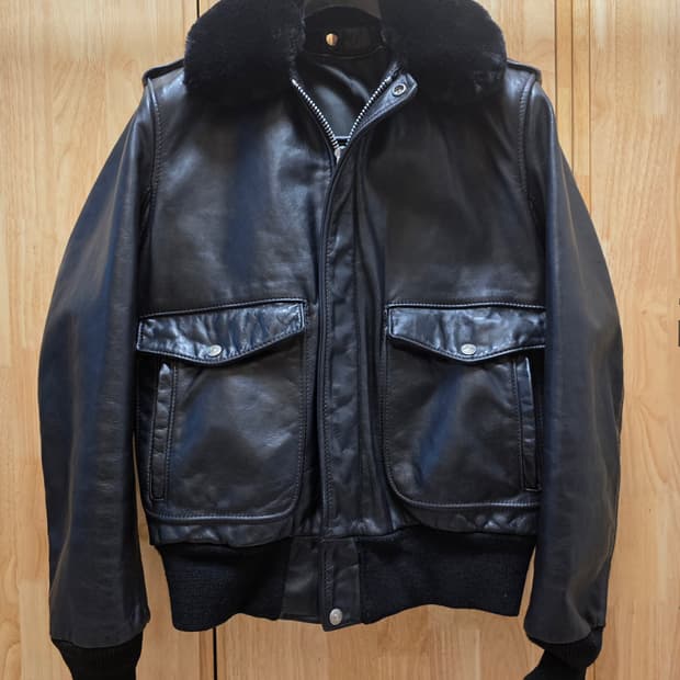 Schott G1 자켓 (38) 쇼트 a2 가죽 자켓