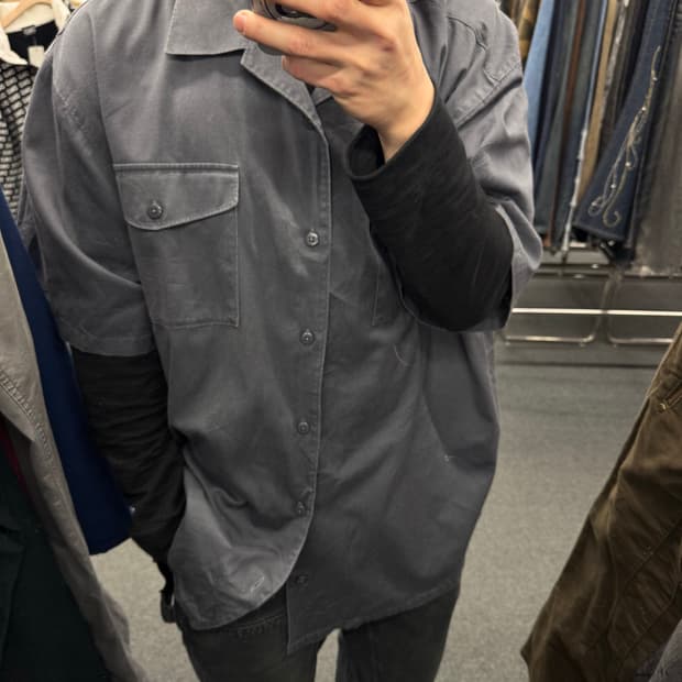 3XL)할리데이비슨 빈티지 로고 프린팅 반팔 셔츠