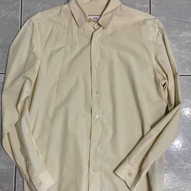 아미 베이지 셔츠