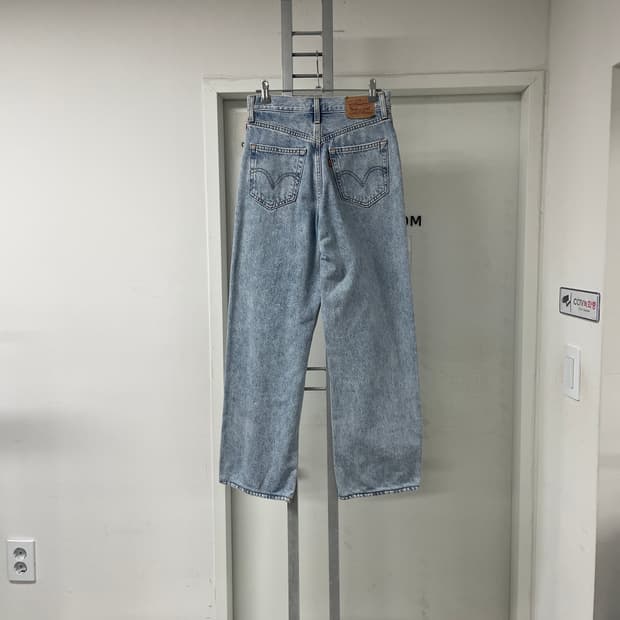 리바이스 와이드 데님 팬츠 25(W)