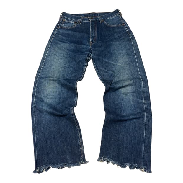 일본판)리바이스 503 LVC 90s 컷팅진 셀비지라인 