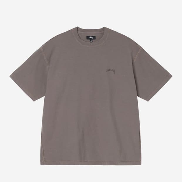 스투시 레이지 반팔 티셔츠 브라운 XL