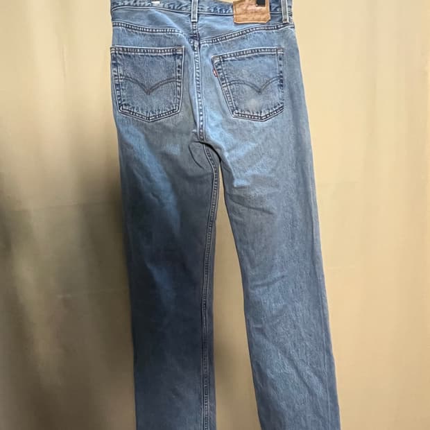 리바이스 501 빈티지 USA 연청 처분 