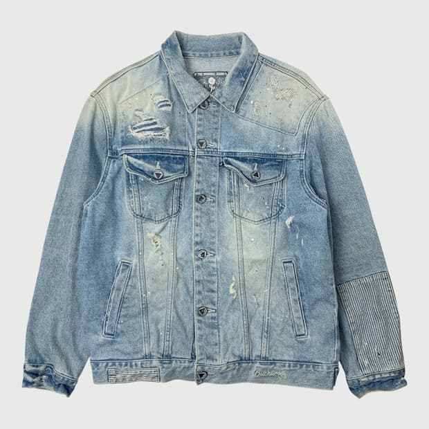 [XL/정품] 버카루 리미티드 에디션 트러커 데님 자켓