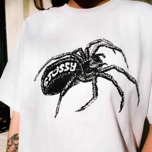 스투시 위도우 티셔츠 화이트 XL