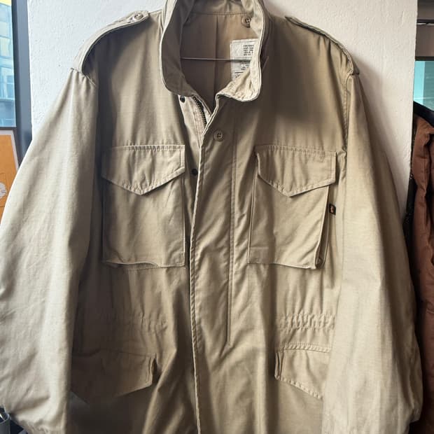 USA made🇺🇸 Alpha Industries M-65 필드자켓