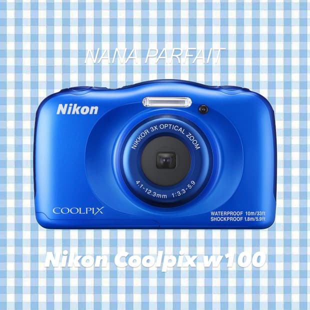 닌텐도 모양💖방수가능 쿨픽스 w100 / Nikon coolpix