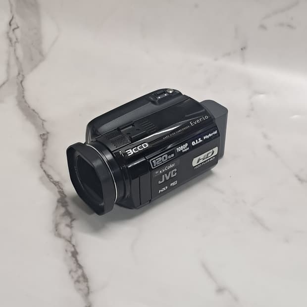 120GB 내장) JVC Everio GZ-HD6 디지털 캠코더