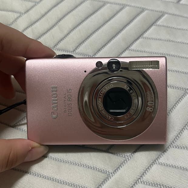 장원영🩷,작례) 캐논 익서스80is 익시20 canon ixus 디카