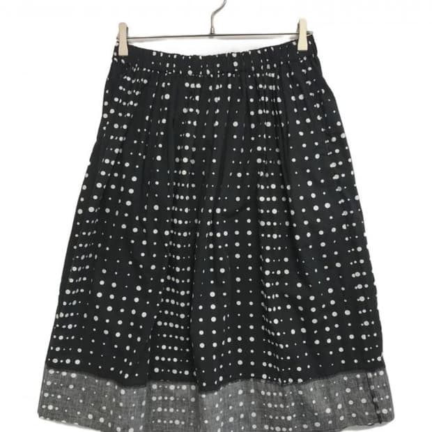 S)BLACK COMME des GARÇONS 도트 스커트