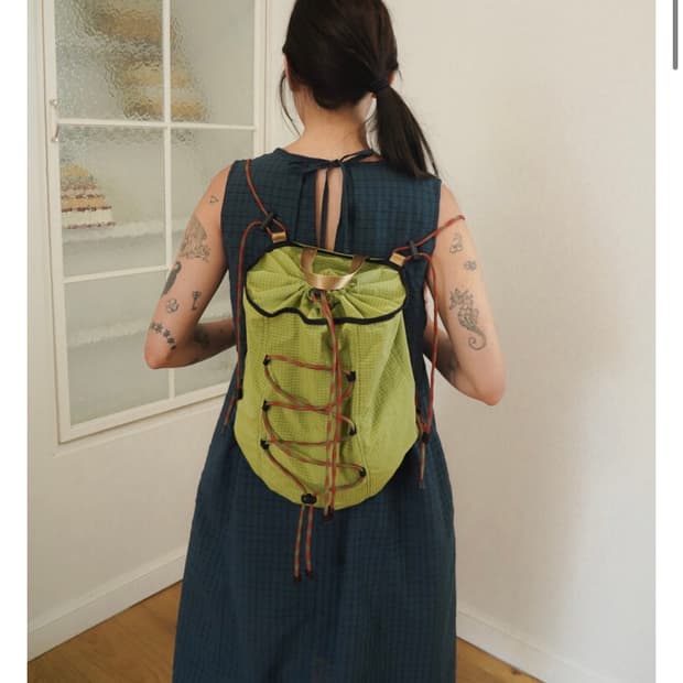 예디 아카이브 LIGHTWEIGHT STRING BACKPACK - OL