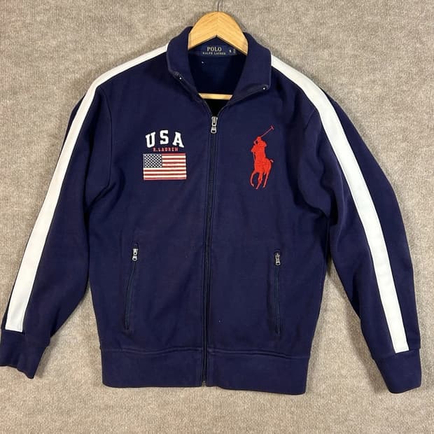 폴로 랄프로렌 USA 빅 포니 트랙 자켓