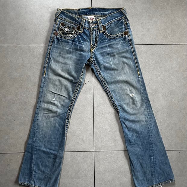 True Religion 스티치 팬츠 28