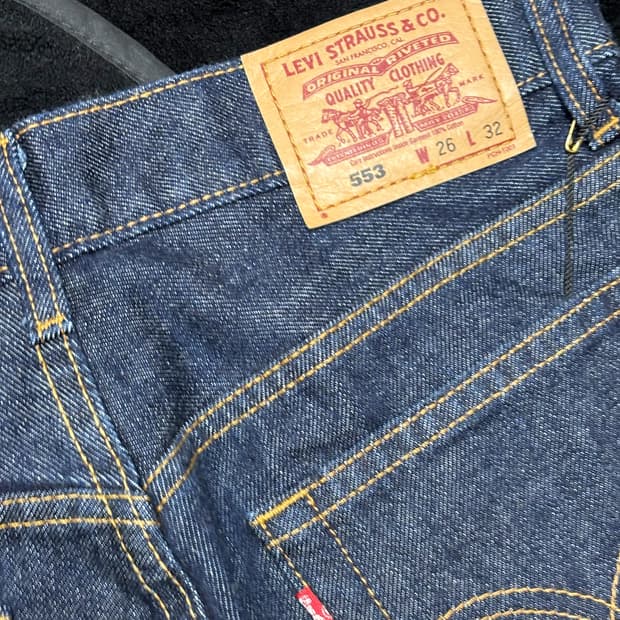 일본빈티지 LEVI'S 553 데님