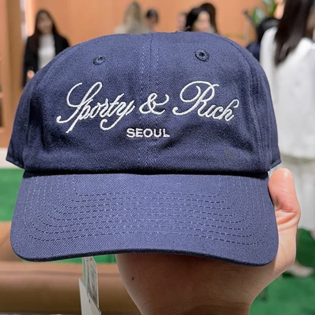 스포티앤리치 sporty and rich 모자 볼캡 서울한정판