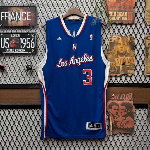 아디다스 X NBA LA 클리퍼스 스윙맨 나시 저지 블루
