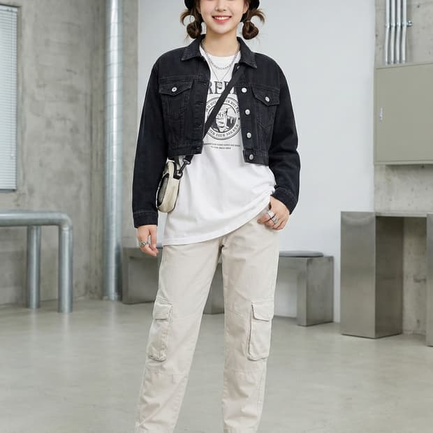 페세리코 PESERICO 카고 아이보리 팬츠