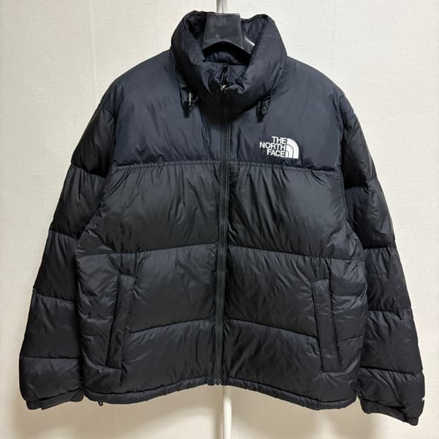 노스페이스 눕시 700 덕다운 패딩 / 블랙, L