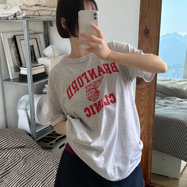 러셀 반팔 티셔츠 Made in USA (Man L)