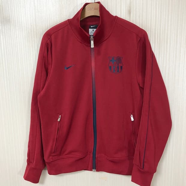 나이키 11-12 FC바르셀로나 N98 어센틱 트랙탑/트랙슈트 M(95)