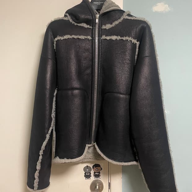 [52] 릭오웬스 시어링 후드 무스탕 22FW