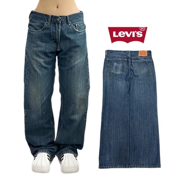 리바이스 559 새깅 워싱 스케이터 데님팬츠