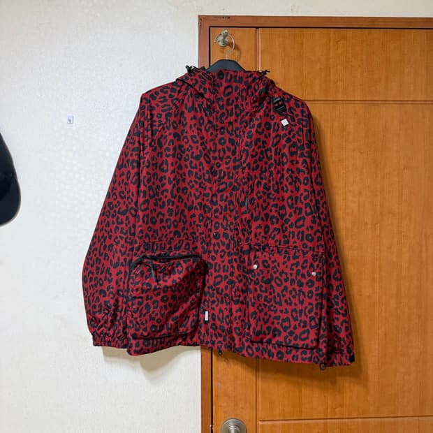 fetch 페치 레오파드 바람막이 자켓 (M)