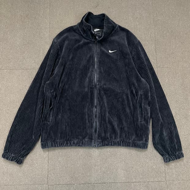  nike 나이키 우먼스 벨벳 코듀로이 집업 져지