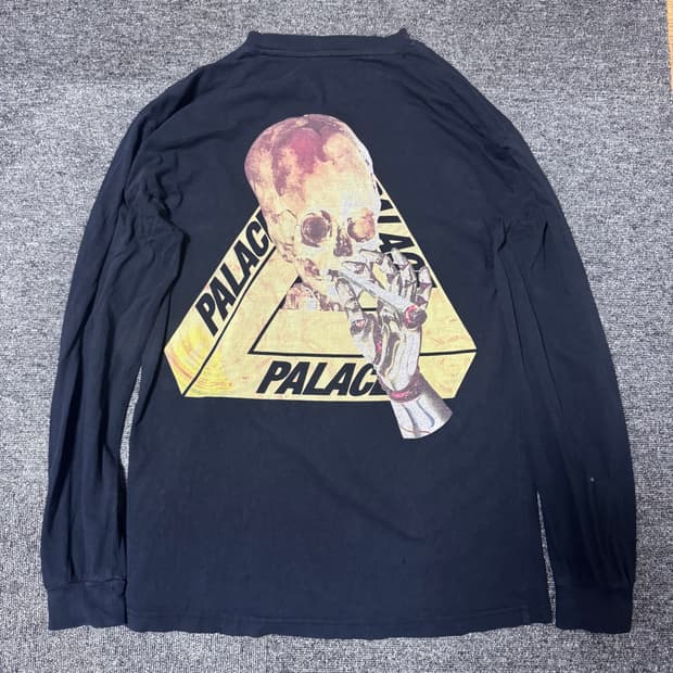 팔라스 17SS 스켈레톤 롱슬리브 블랙