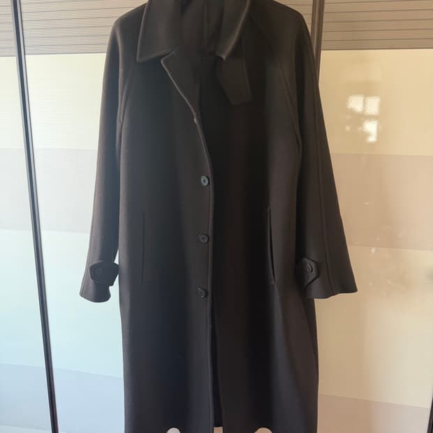 무신사스탠다드 캐시미어 블랜디드 발마칸 코트