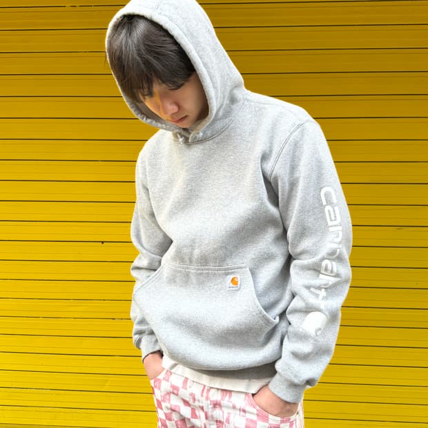 칼하트 k122 미드웨이트 루즈핏 후드 S