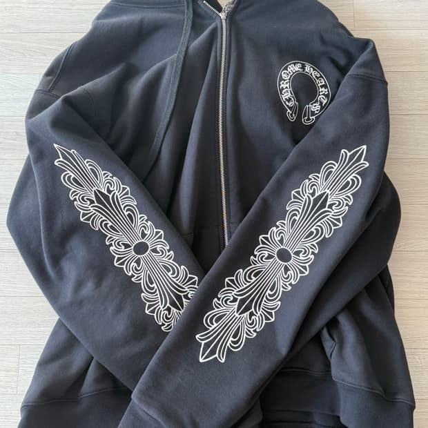 크롬하츠 헤비웨이트 롤스슈 후드집업 XXL 판매