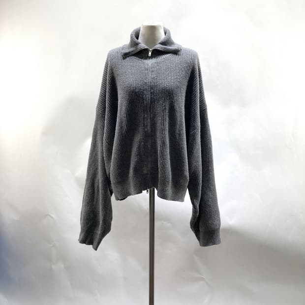 어반드레스 여성루즈핏니트집업 그레이 F 