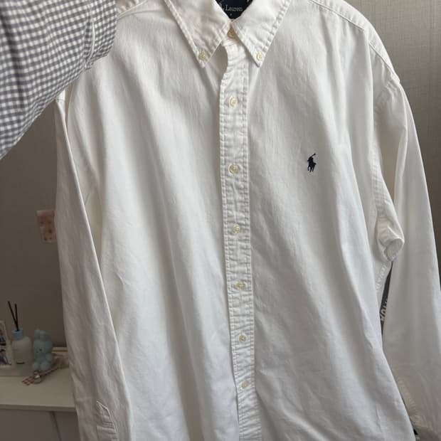 폴로 흰색 셔츠 새상품급 105~110사이즈 판매