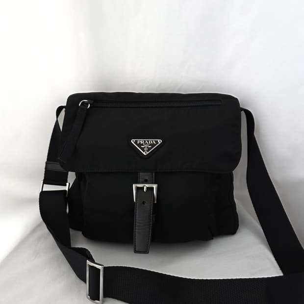 [정품 PRADA] 프라다 나일론 메신저백 크로스백 주우재백