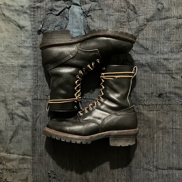 🇺🇸 90s USA 빈티지 레드윙 로거 부츠