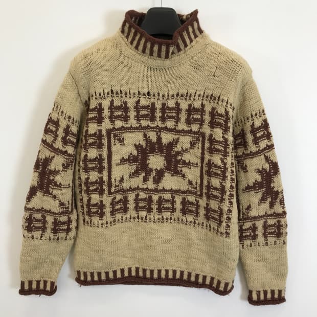 2nd booth JPN 고급패턴 모크넥니트 [M]