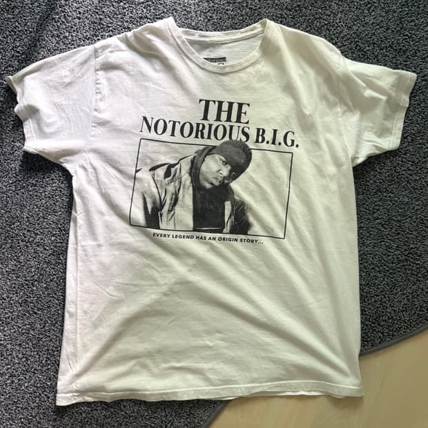 노토리어스 BIG 비기 반팔 티셔츠