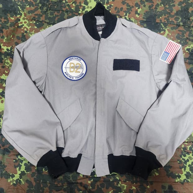 미공군 B-2 폭격기 조종사 자켓