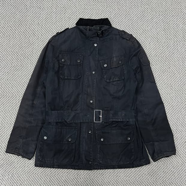 바버 워터프루프 브레더블 벨티드 자켓 v0734