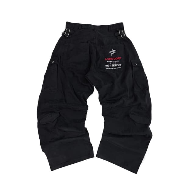 [3] 아오이로 포그서비스 히카리 M65 커브드 팬츠 빈티지 블랙