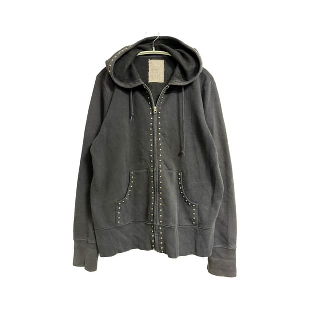 리바이스 스터드 디테일 후드집업