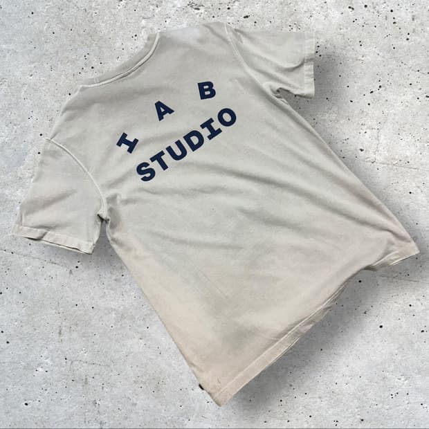 [M] IAB STUDIO 반팔 티셔츠 오트밀 A833
