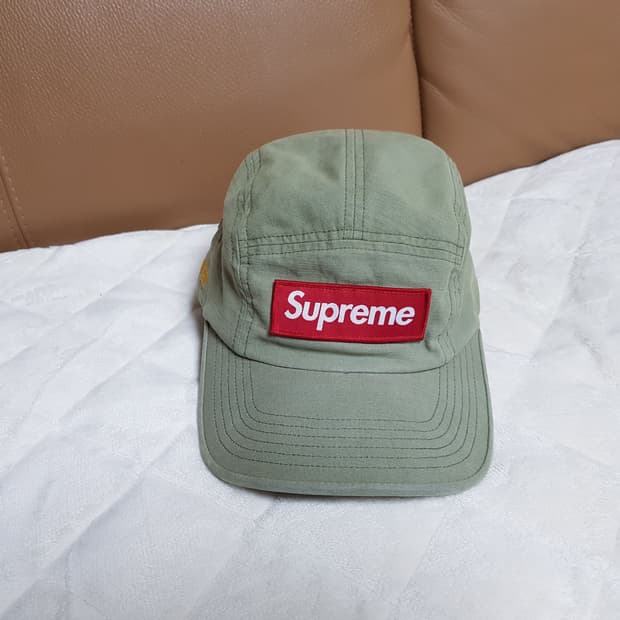 슈프림 밀리터리 캠프캡 모자 볼캡 올리브 20SS