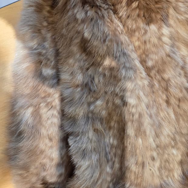 밍크100%  머플러