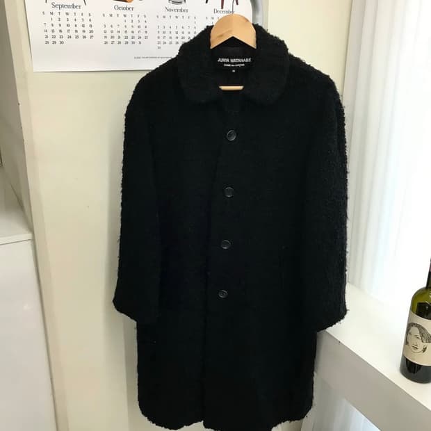 [M] 준야 와타나베 울 부클 코트 팝니다