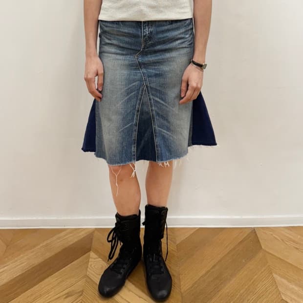 Levis Denim Mix Skirt  