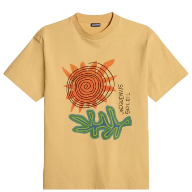 자크뮈스 르 티셔츠 소알헤이로 옐로우