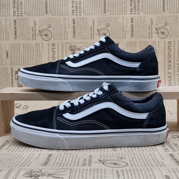 반스 올드스쿨 검흰 남성스니커즈 275