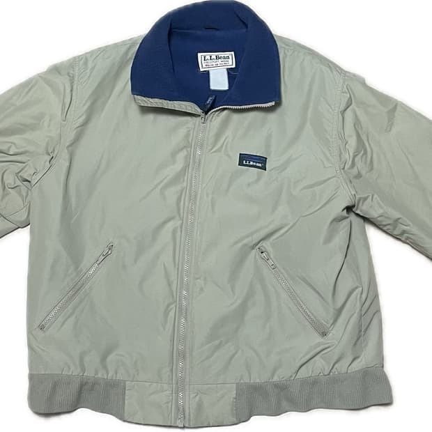 LL bean Warm up jacket 엘엘빈 웜엄 자켓
